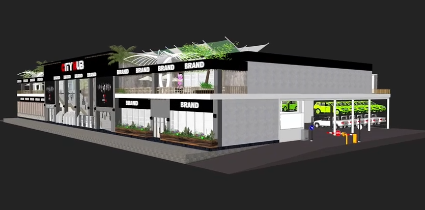 تطوير وإدارة المولات والمشروعات التجارية